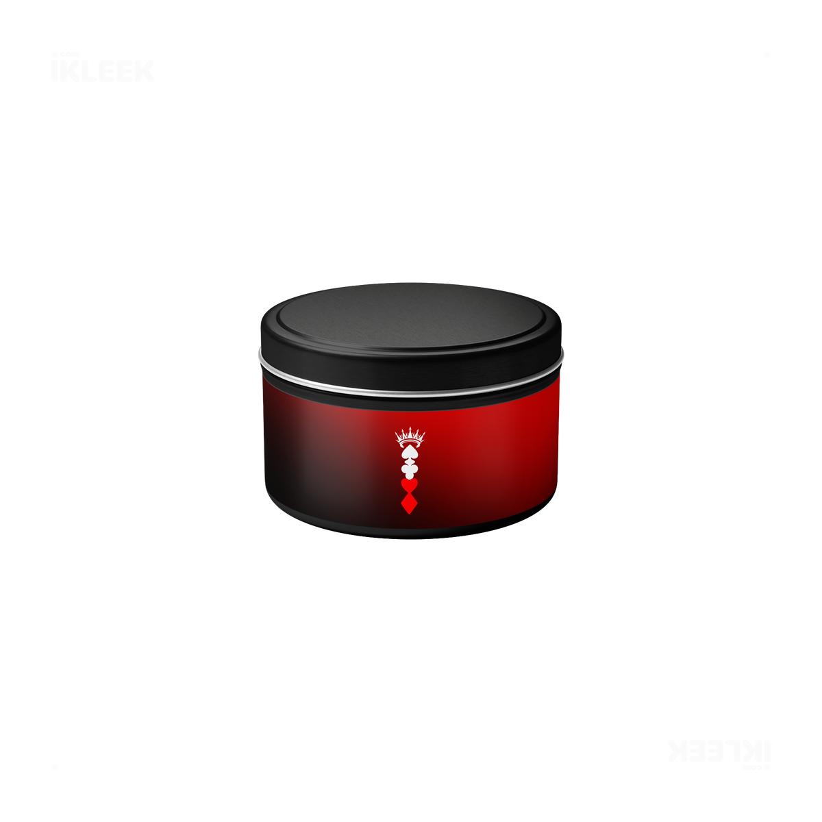RoyalSuitStack Tin Candle 04 Black