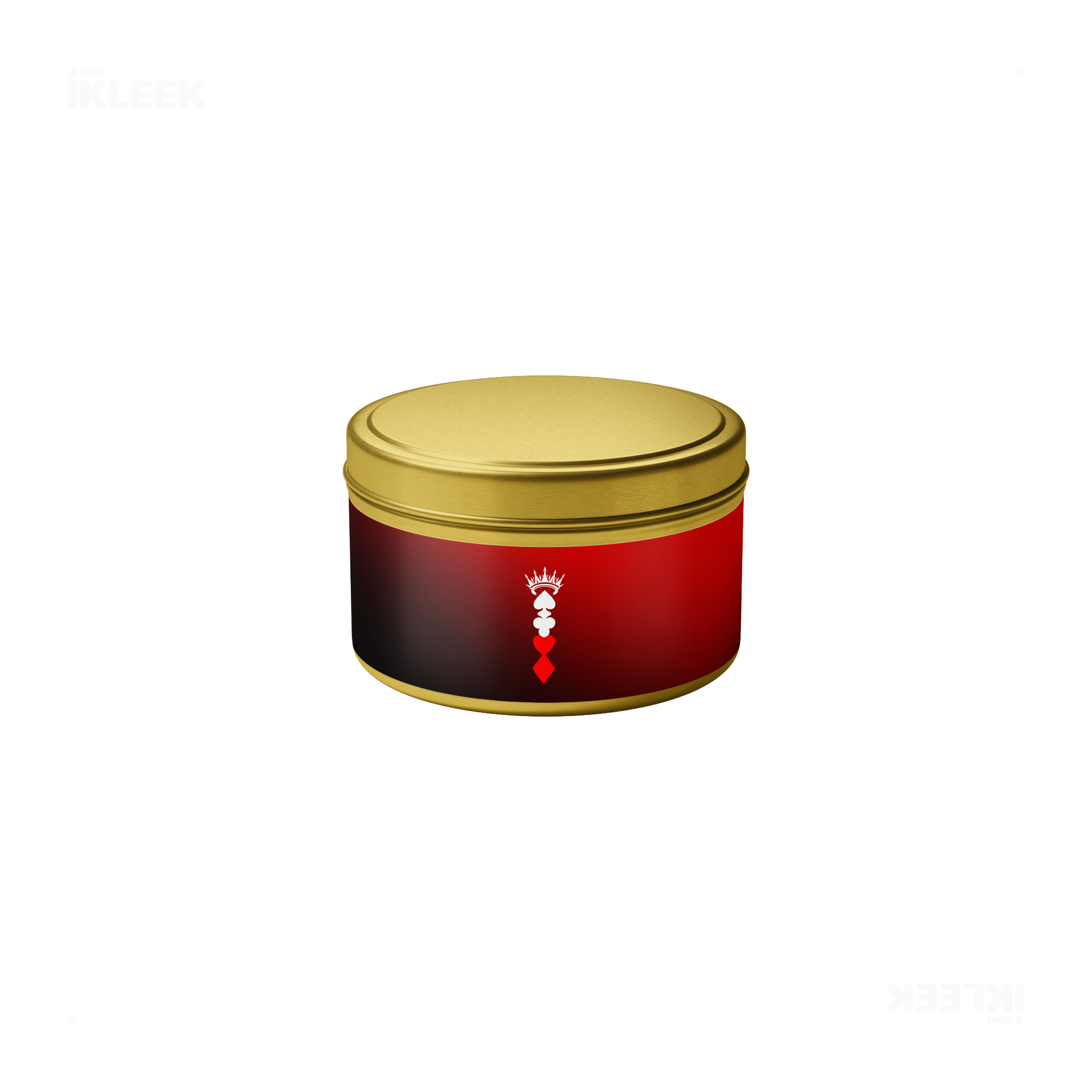 RoyalSuitStack Tin Candle 04 Gold
