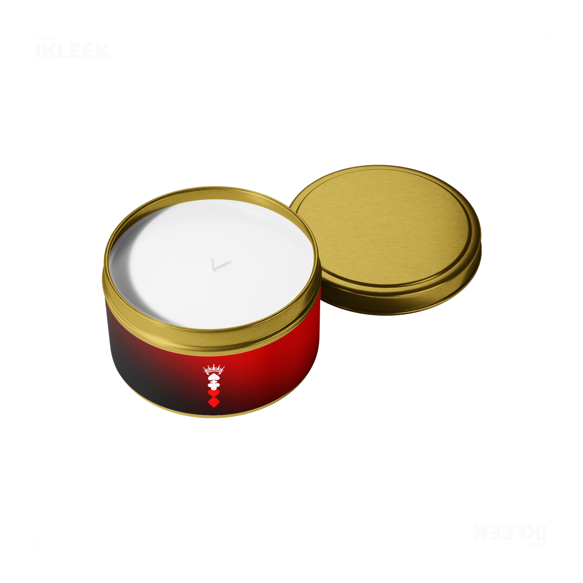 RoyalSuitStack Tin Candle 05 Gold