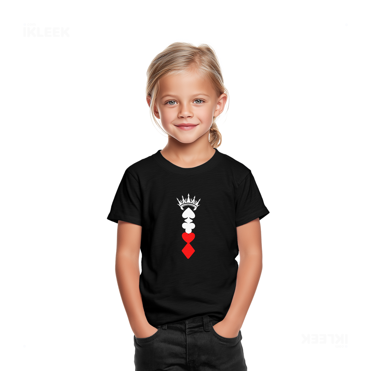 RoyalSuitStack Toddler T Shirt 02 Black