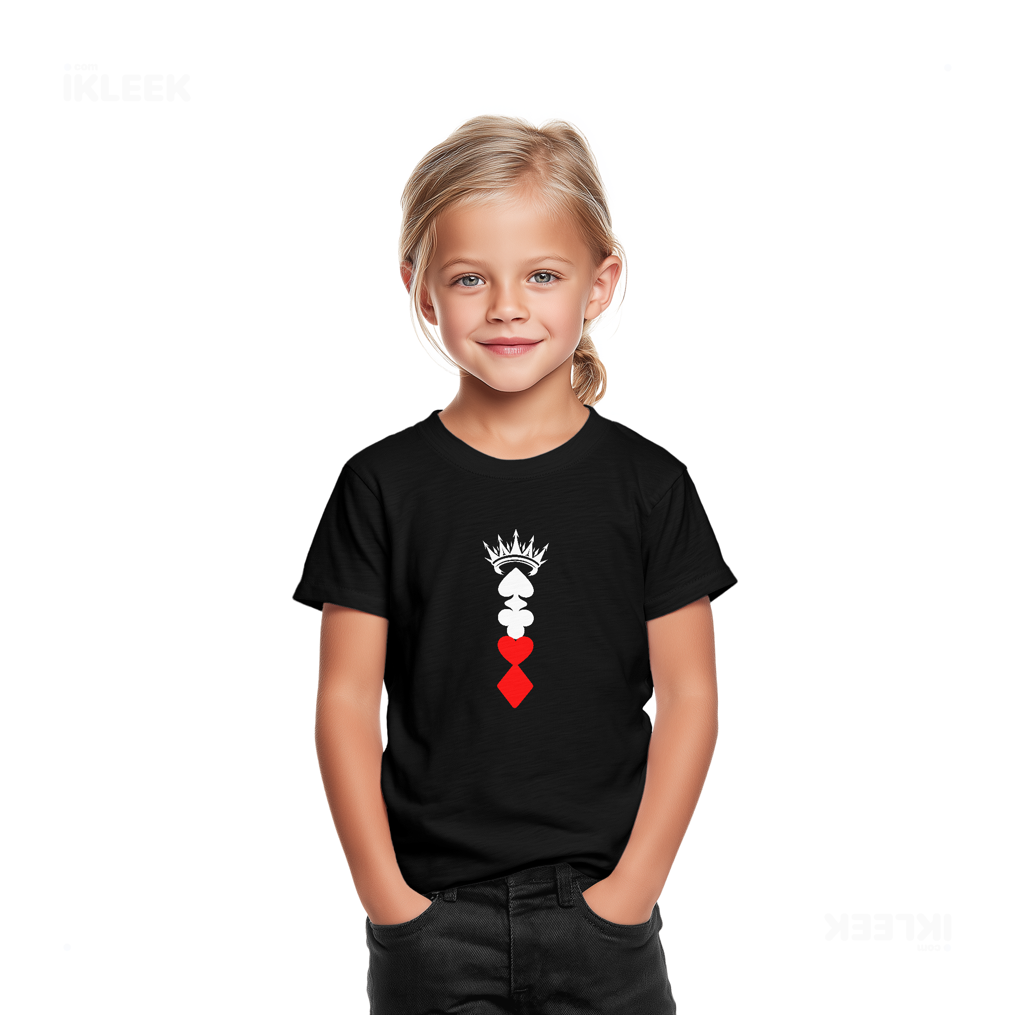 RoyalSuitStack Toddler T Shirt 02 Black
