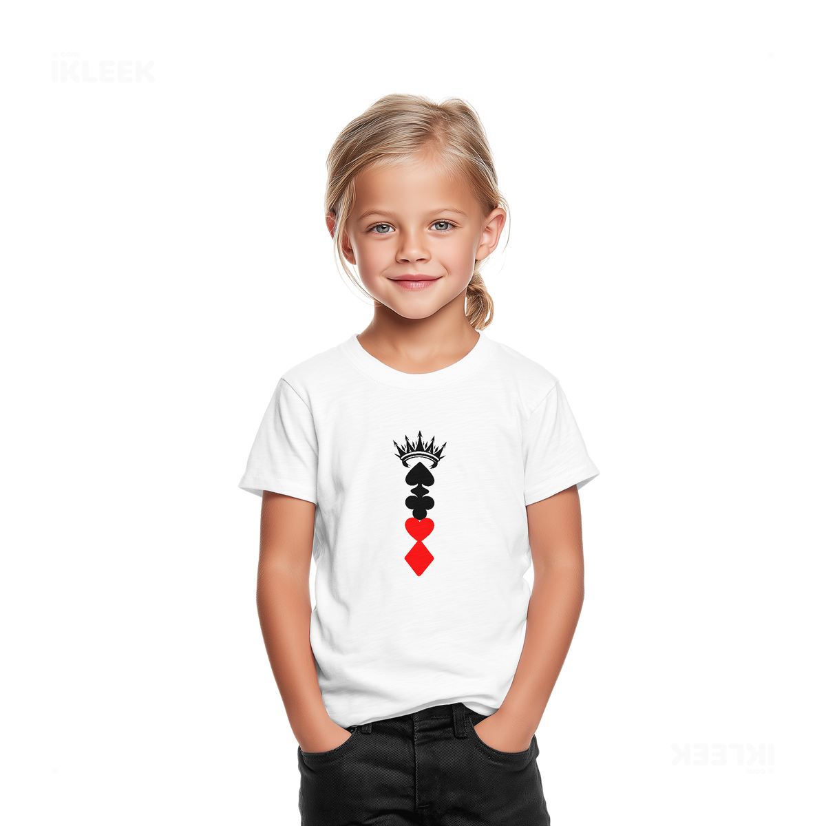 RoyalSuitStack Toddler T Shirt 02 White