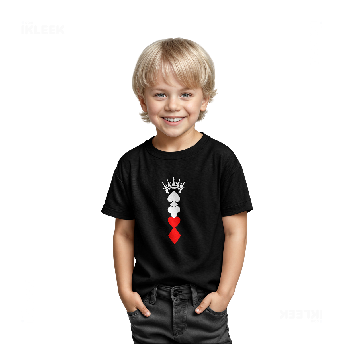 RoyalSuitStack Toddler T Shirt 03 Black