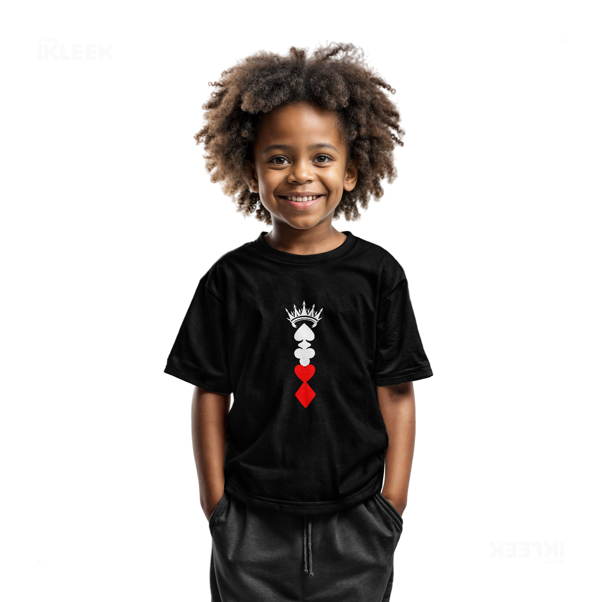 RoyalSuitStack Toddler T Shirt 05 Black