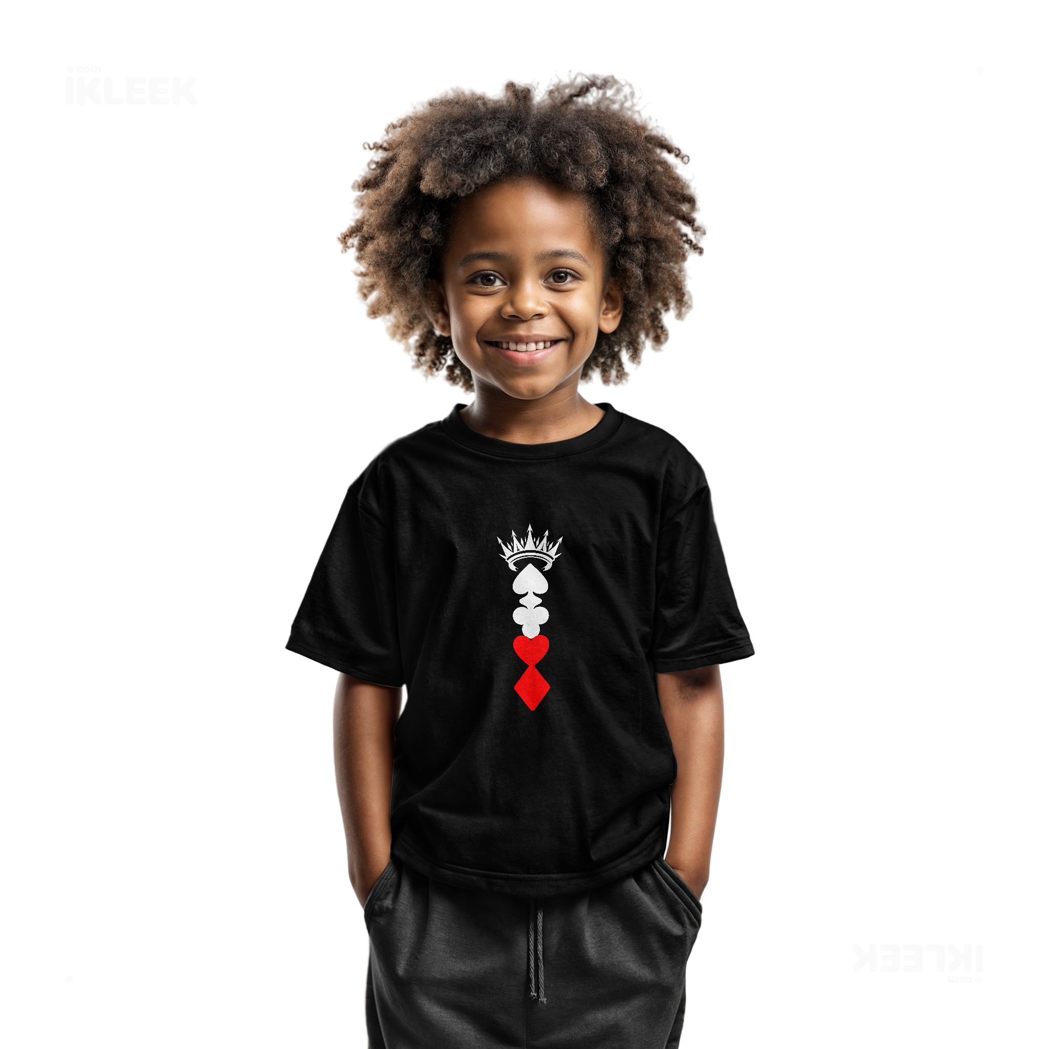 RoyalSuitStack Toddler T Shirt 05 Black