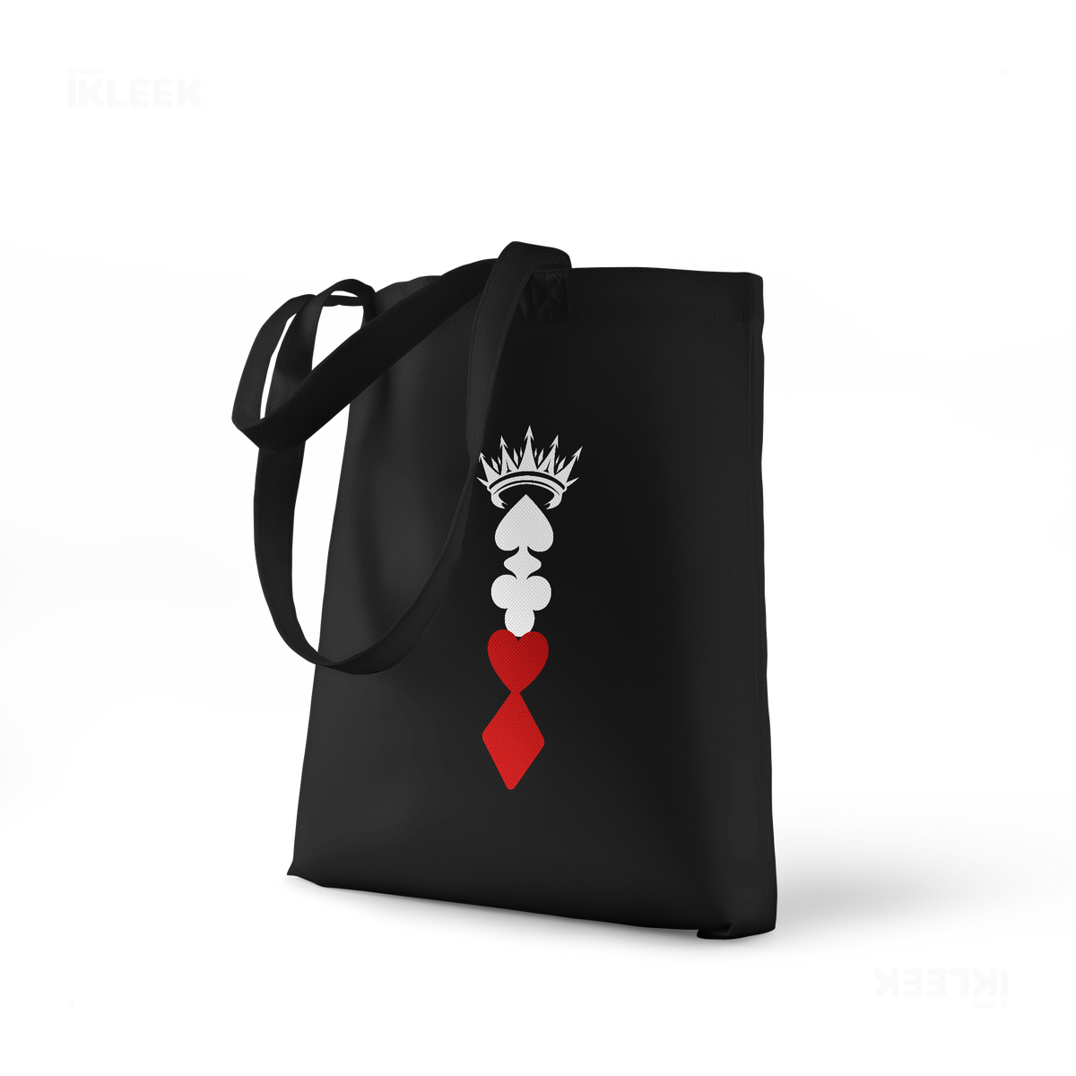 RoyalSuitStack Tote Bags 01 Black