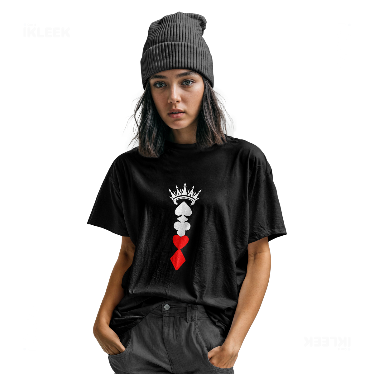RoyalSuitStack Youth T Shirt 04 Black