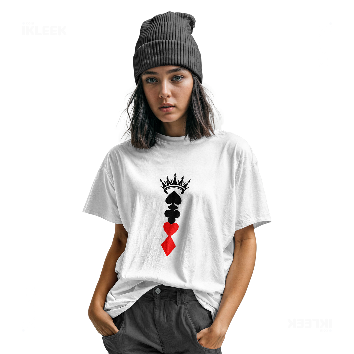 RoyalSuitStack Youth T Shirt 04 White