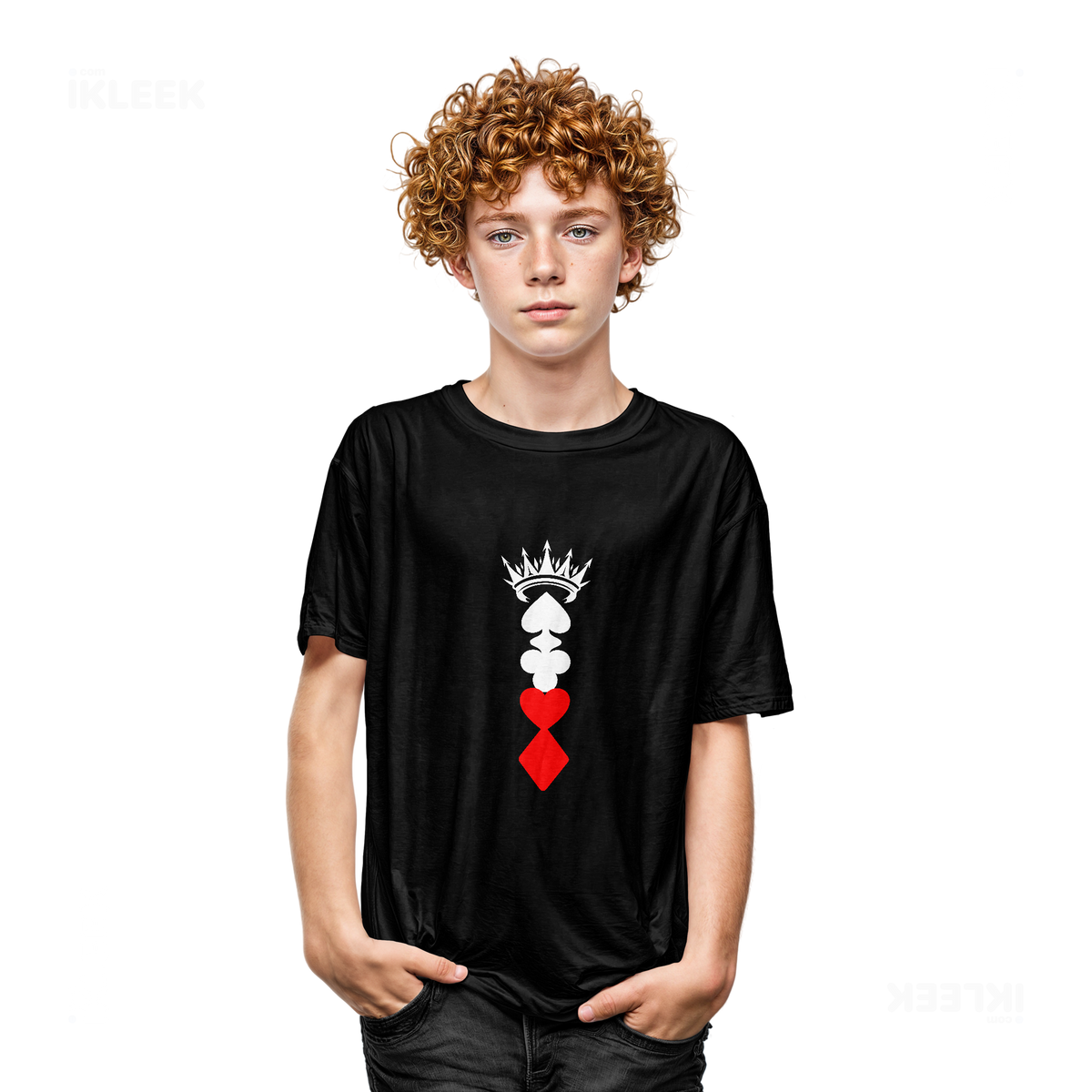 RoyalSuitStack Youth T Shirt 05 Black