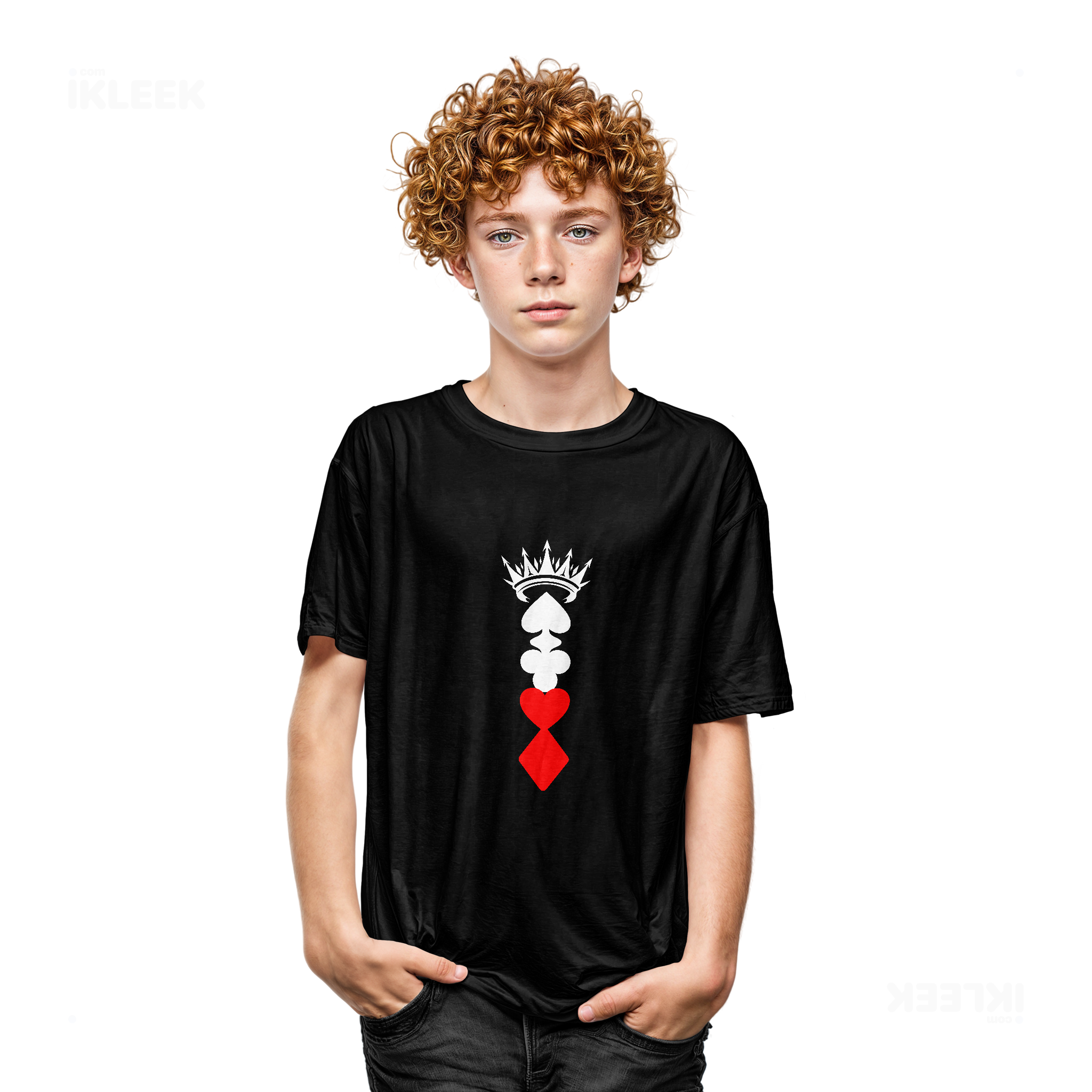 RoyalSuitStack Youth T Shirt 05 Black
