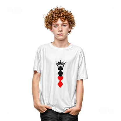 RoyalSuitStack Youth T Shirt 05 White
