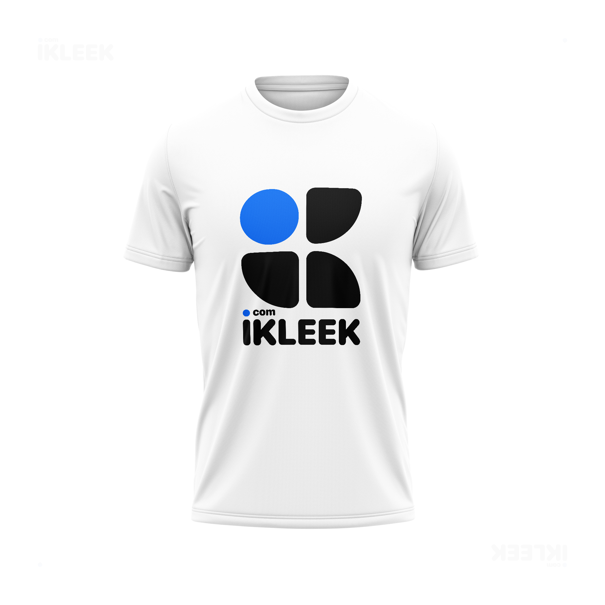 iKLEEKMark Adult T Shirt 01 White