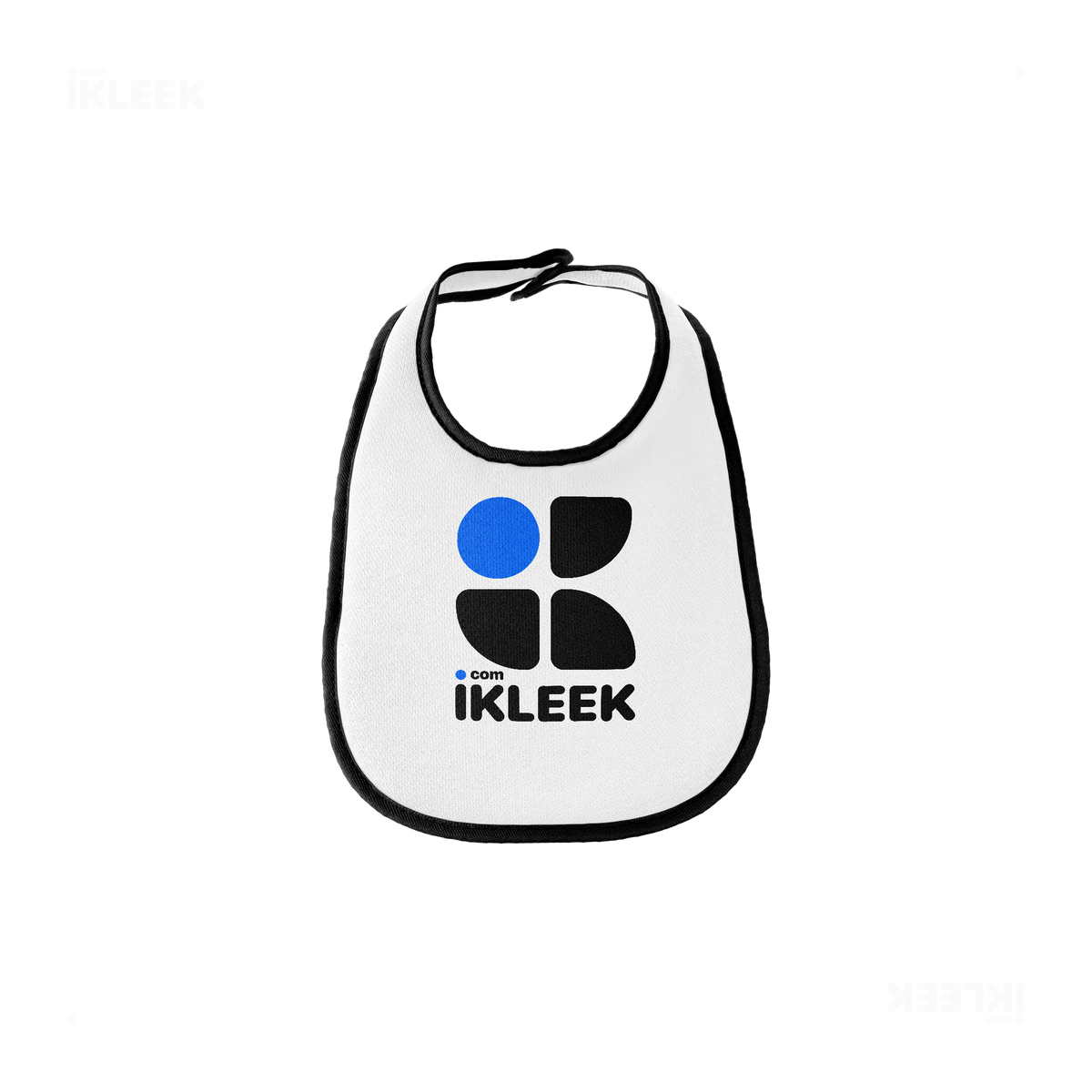 iKLEEKMark Baby Bibs 01 White Black