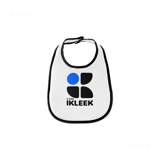 iKLEEKMark Baby Bibs 01 White Black