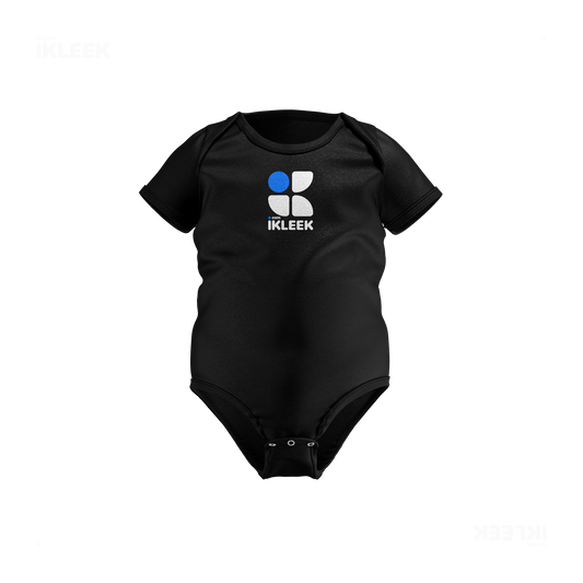 iKLEEKMark Baby Onesies 01 Black