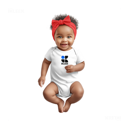 iKLEEKMark Baby Onesies 04 White