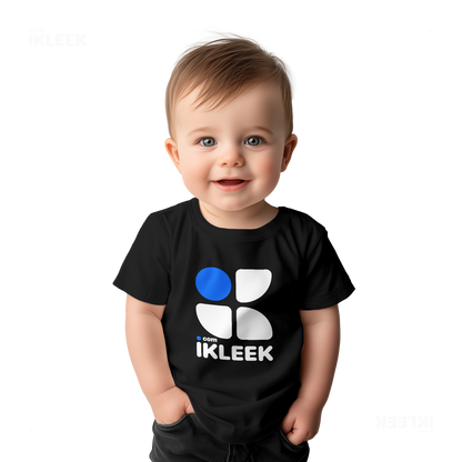 iKLEEKMark Baby T Shirt 03 Black