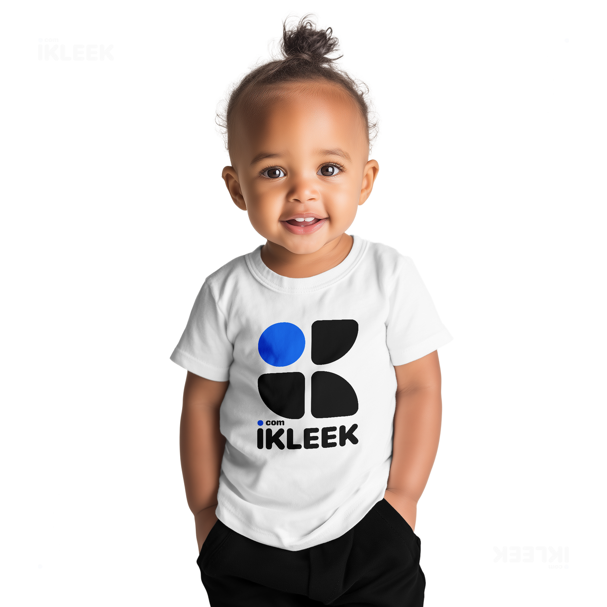 iKLEEKMark Baby T Shirt 04 White
