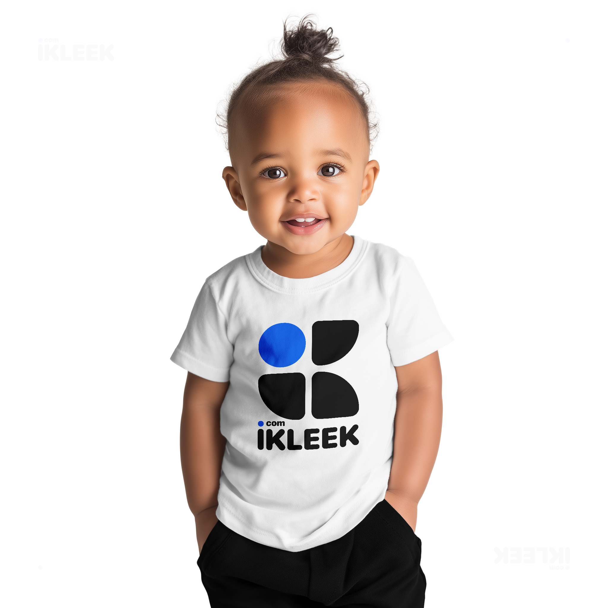iKLEEKMark Baby T Shirt 04 White