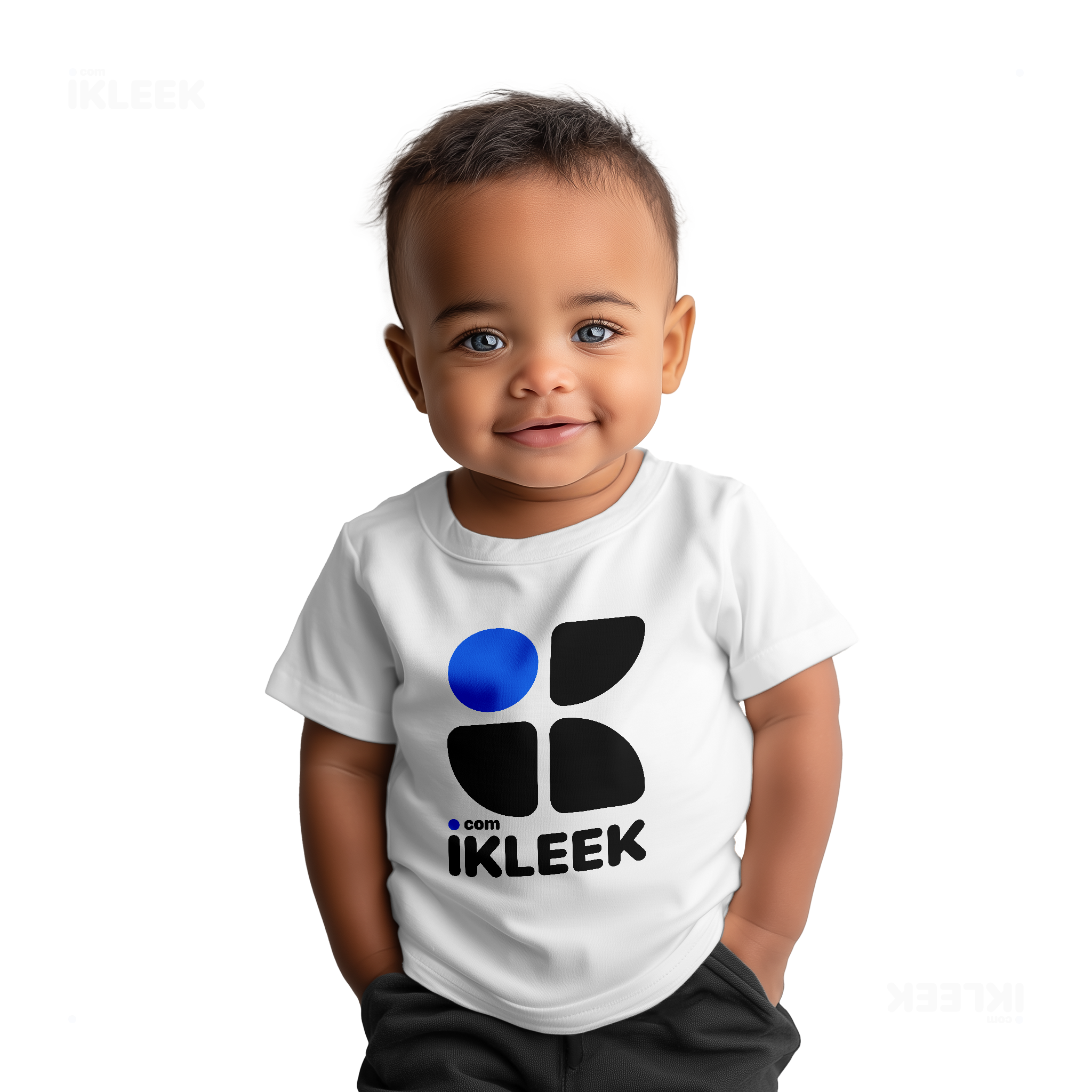 iKLEEKMark Baby T Shirt 05 White