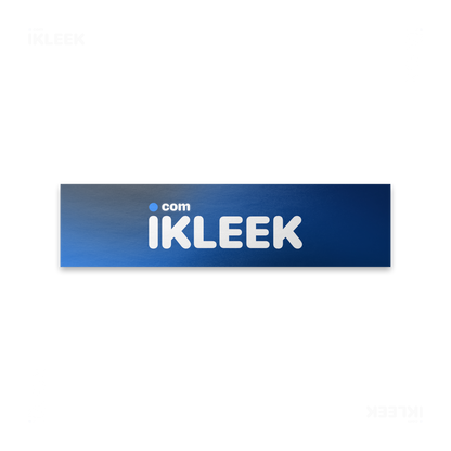 iKLEEKMark Bumper Sticker 01