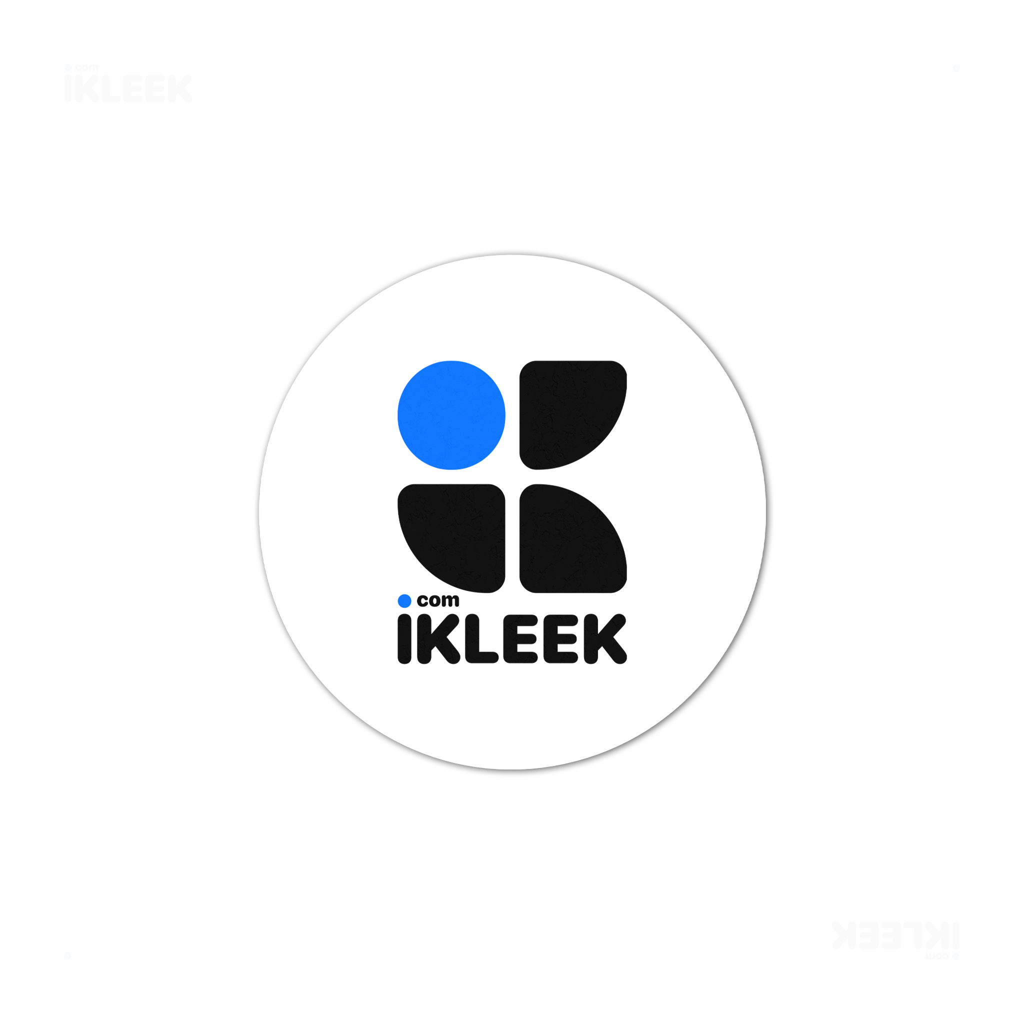 iKLEEKMark Ceramic Coaster 03 Round