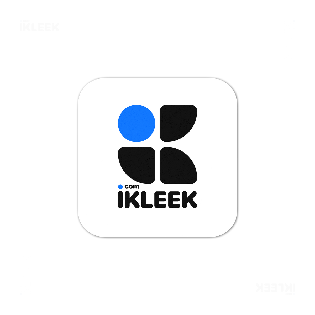 iKLEEKMark Ceramic Coaster 03 Square