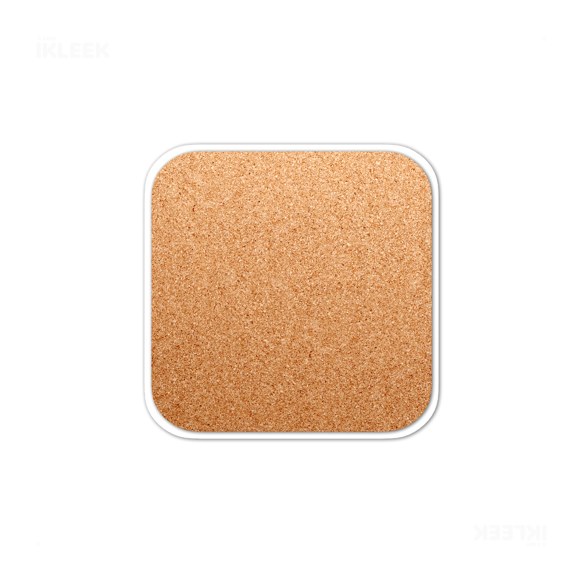 iKLEEKMark Ceramic Coaster 04 Square