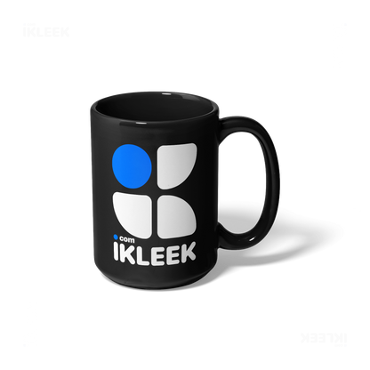 iKLEEKMark Ceramic Mug 01 Black
