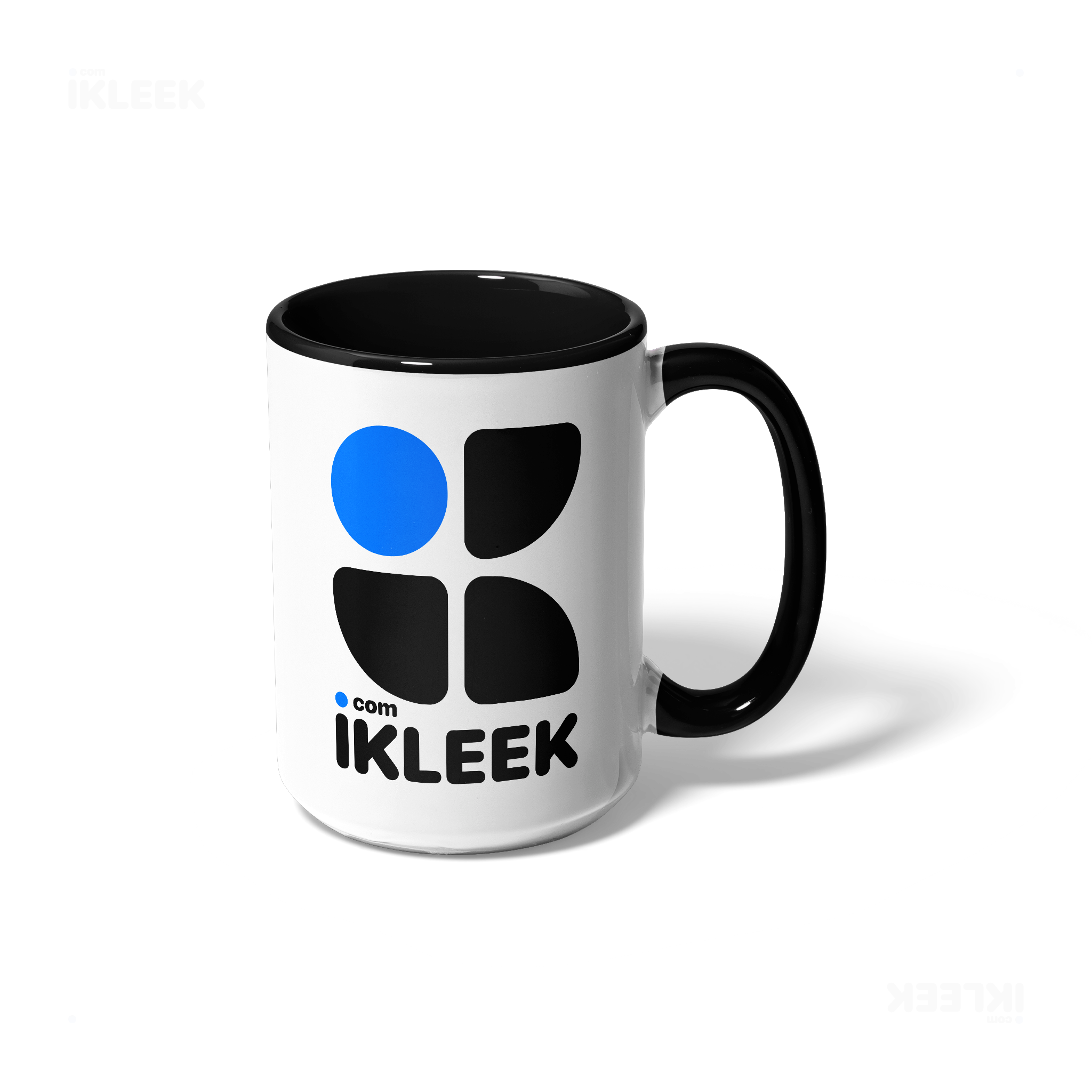iKLEEKMark Ceramic Mug 01 White Black