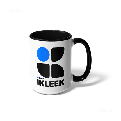 iKLEEKMark Ceramic Mug 01 White Black