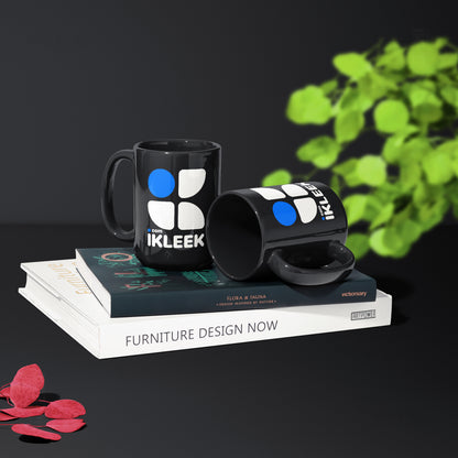 iKLEEKMark Ceramic Mug 02 Black
