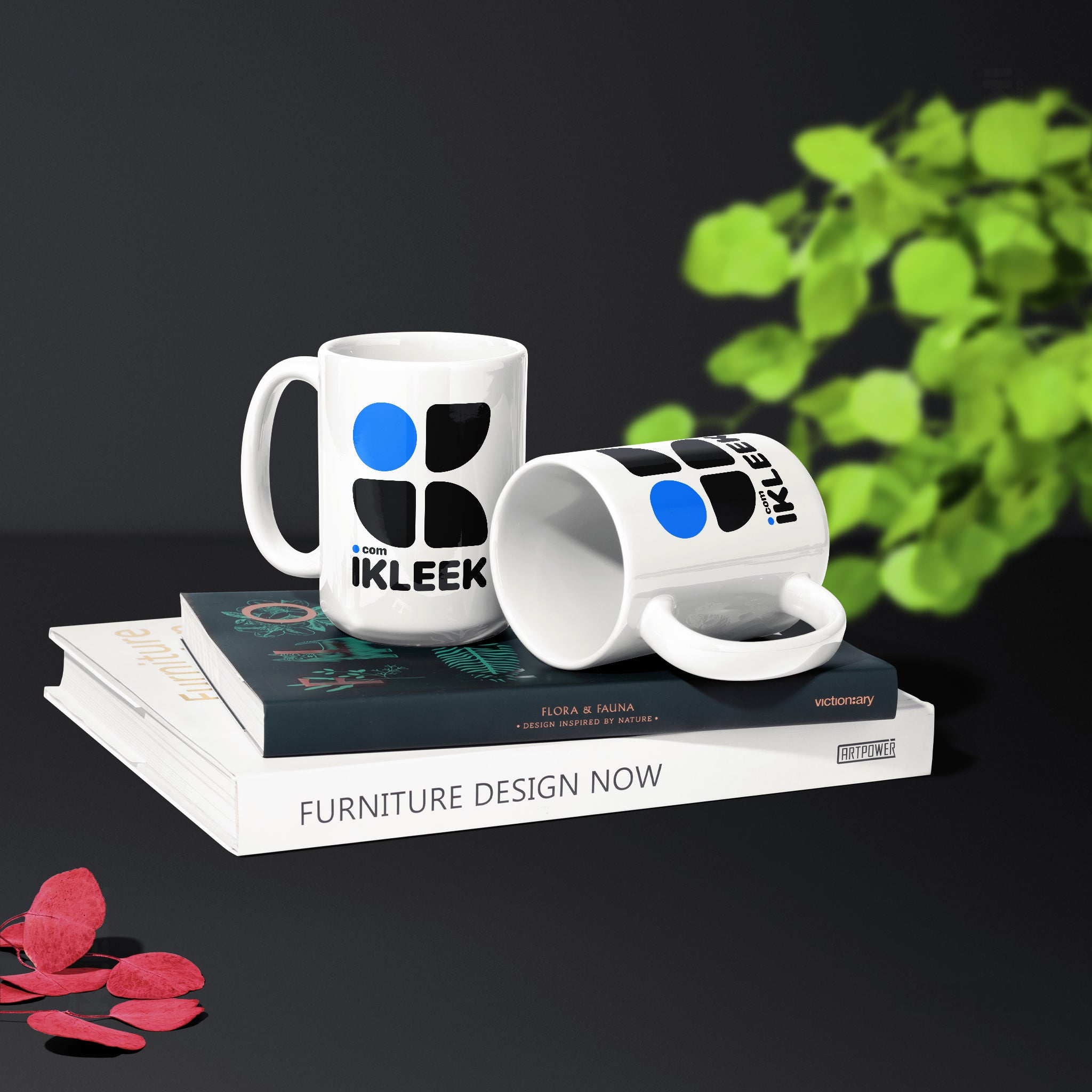 iKLEEKMark Ceramic Mug 02 White