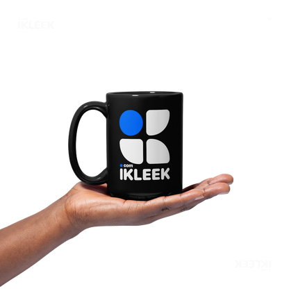iKLEEKMark Ceramic Mug 03 Black