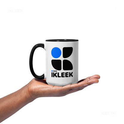 iKLEEKMark Ceramic Mug 03 White Black