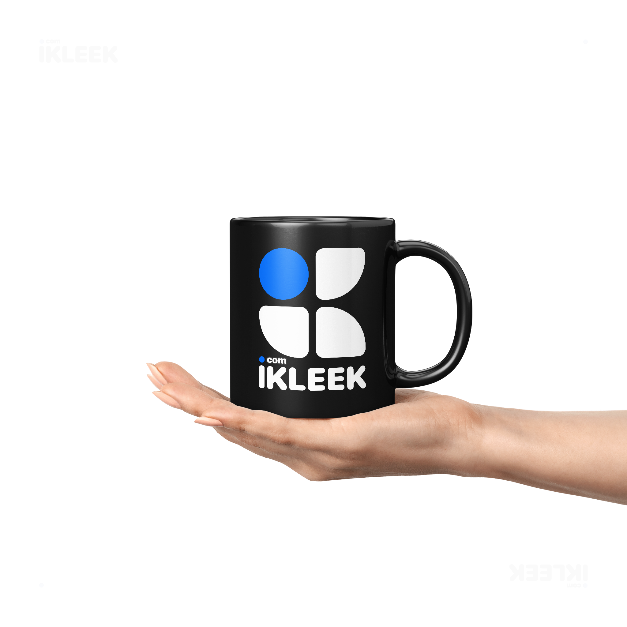 iKLEEKMark Ceramic Mug 04 Black