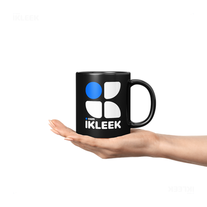iKLEEKMark Ceramic Mug 04 Black