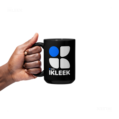 iKLEEKMark Ceramic Mug 05 Black