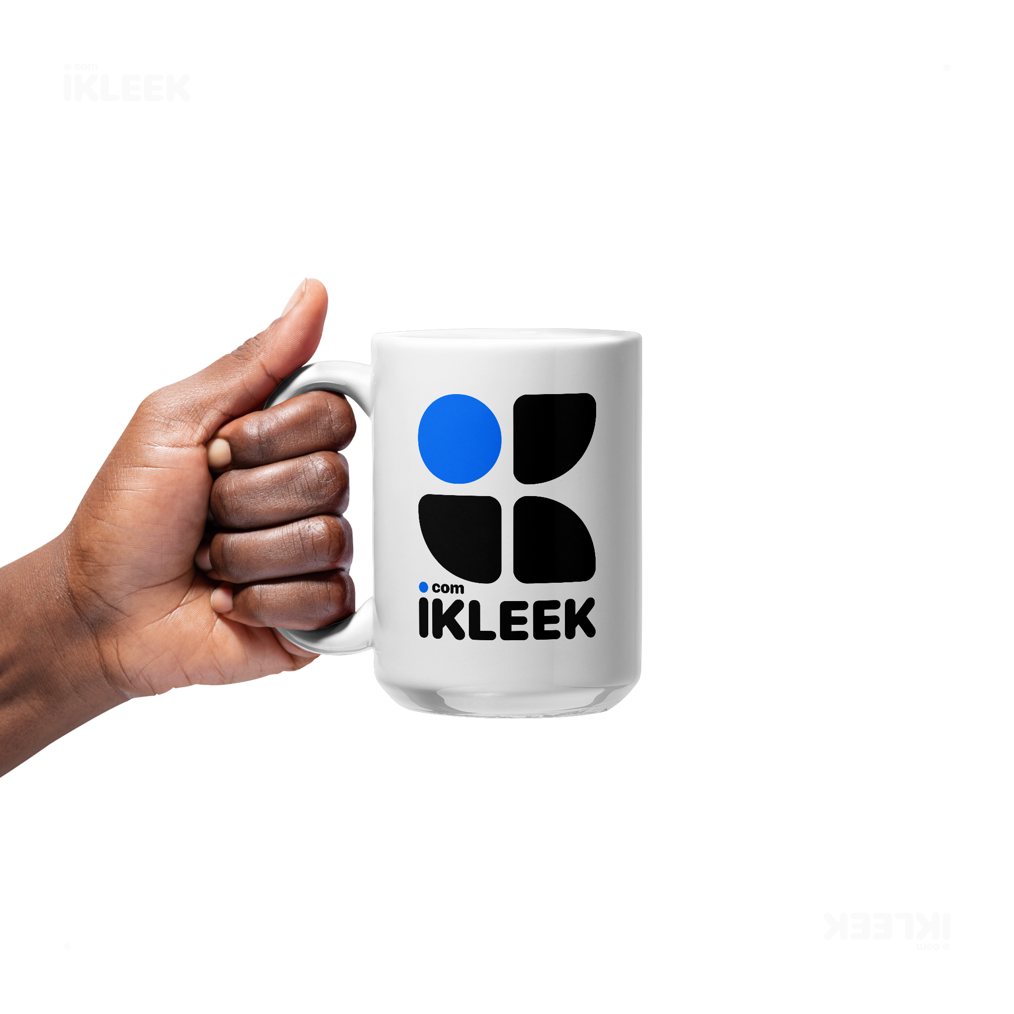 iKLEEKMark Ceramic Mug 05 White