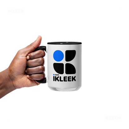 iKLEEKMark Ceramic Mug 05 White Black