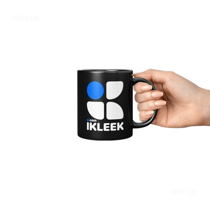 iKLEEKMark Ceramic Mug 06 Black