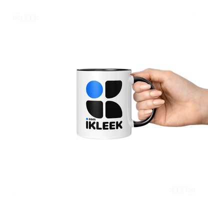 iKLEEKMark Ceramic Mug 06 White Black