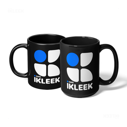 iKLEEKMark Ceramic Mug 07 Black
