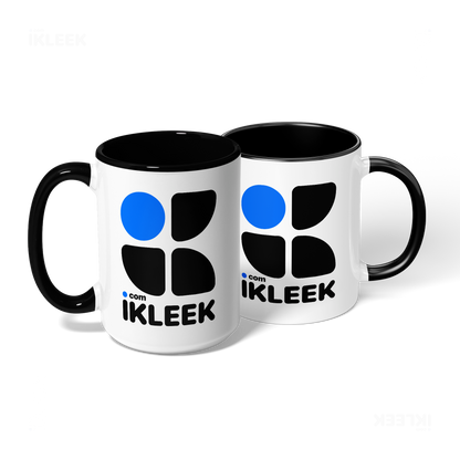 iKLEEKMark Ceramic Mug 08 White Black