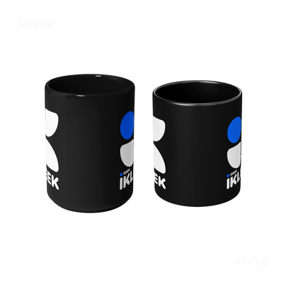 iKLEEKMark Ceramic Mug 09 Black