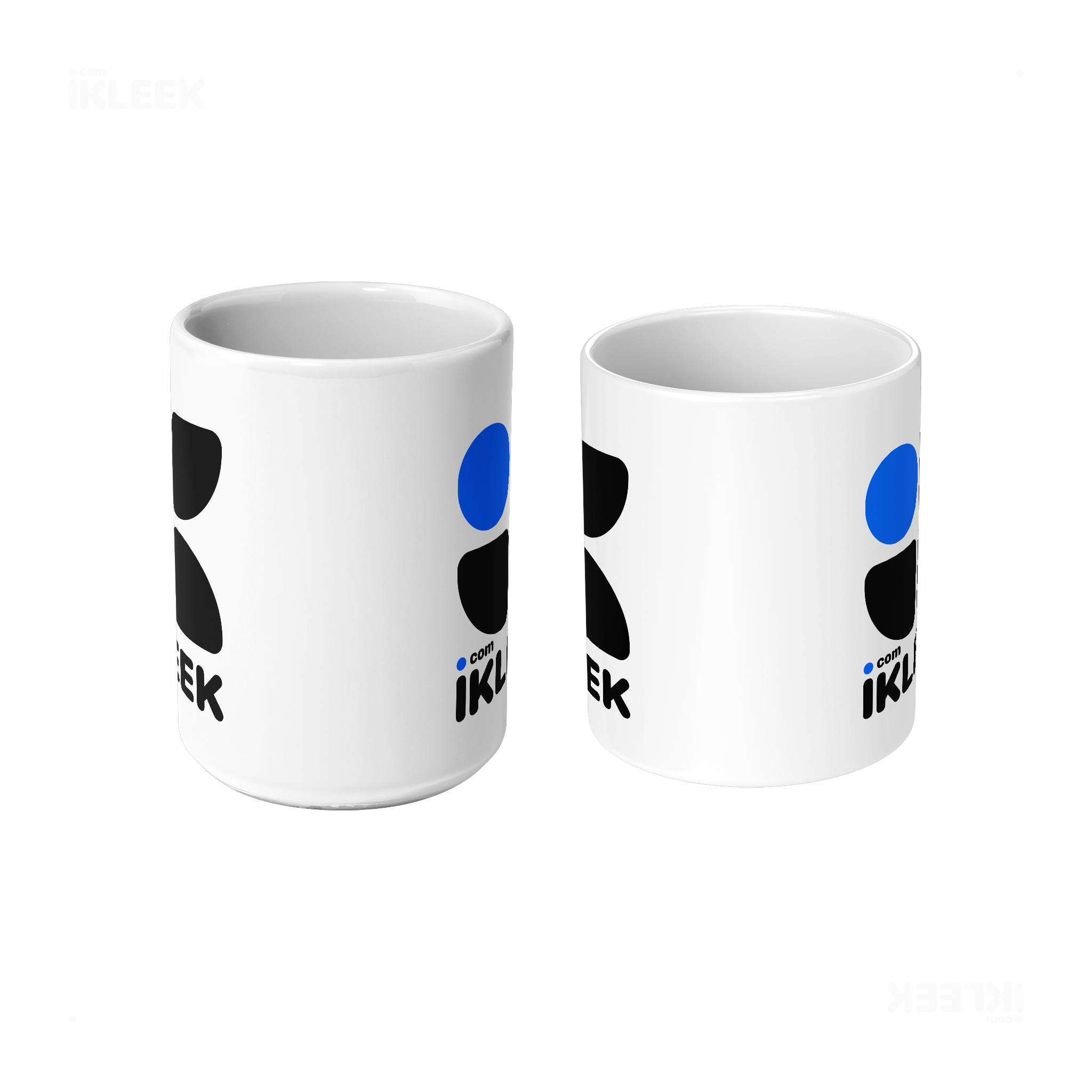 iKLEEKMark Ceramic Mug 09 White