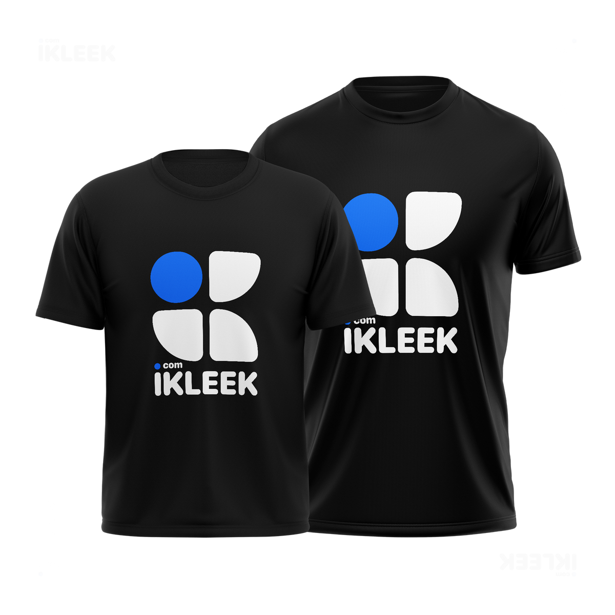 iKLEEKMark Couple T Shirt 01 Black