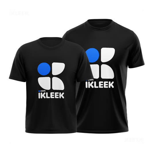 iKLEEKMark Couple T Shirt 01 Black