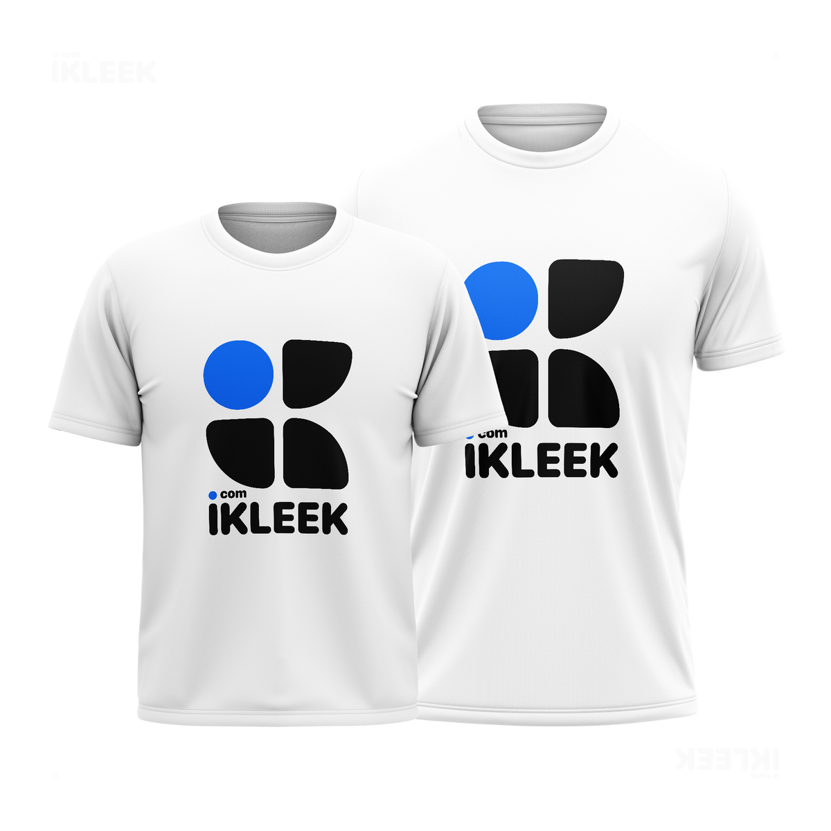 iKLEEKMark Couple T Shirt 01 White