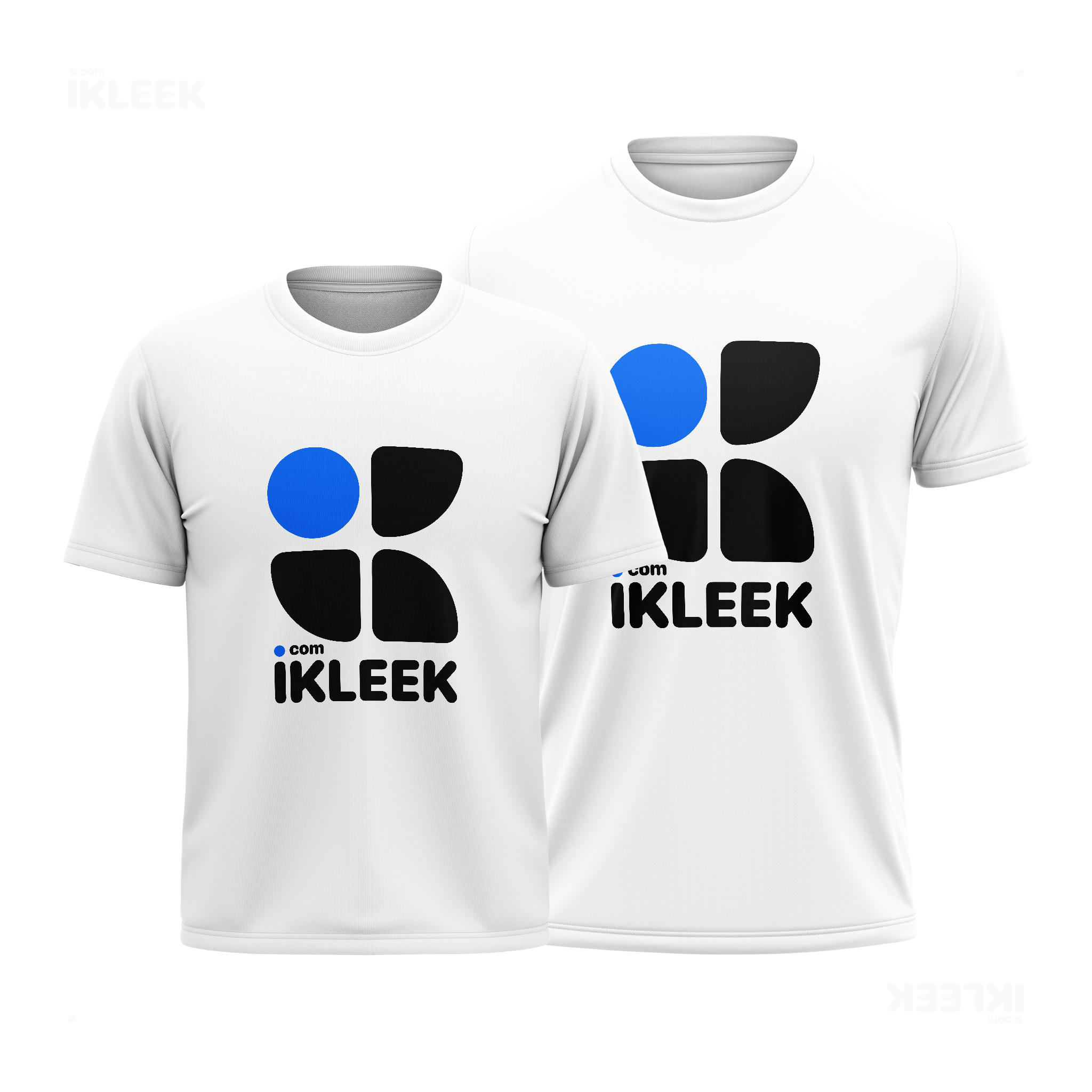 iKLEEKMark Couple T Shirt 01 White